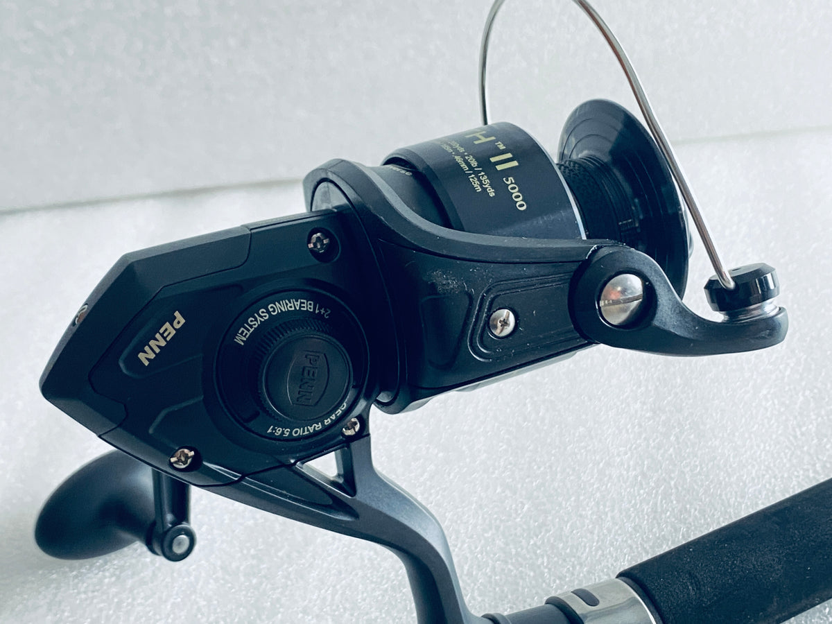 New Other PENN Wrath II 7' 2Pc Medium Heavy Spinning Reel Combo, Black