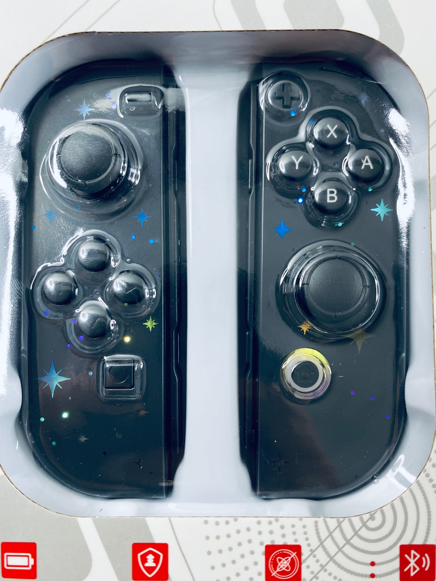 New Other Wireless J-C PAD (L/R) Controllers For Nintendo Switch, Light Up Stars