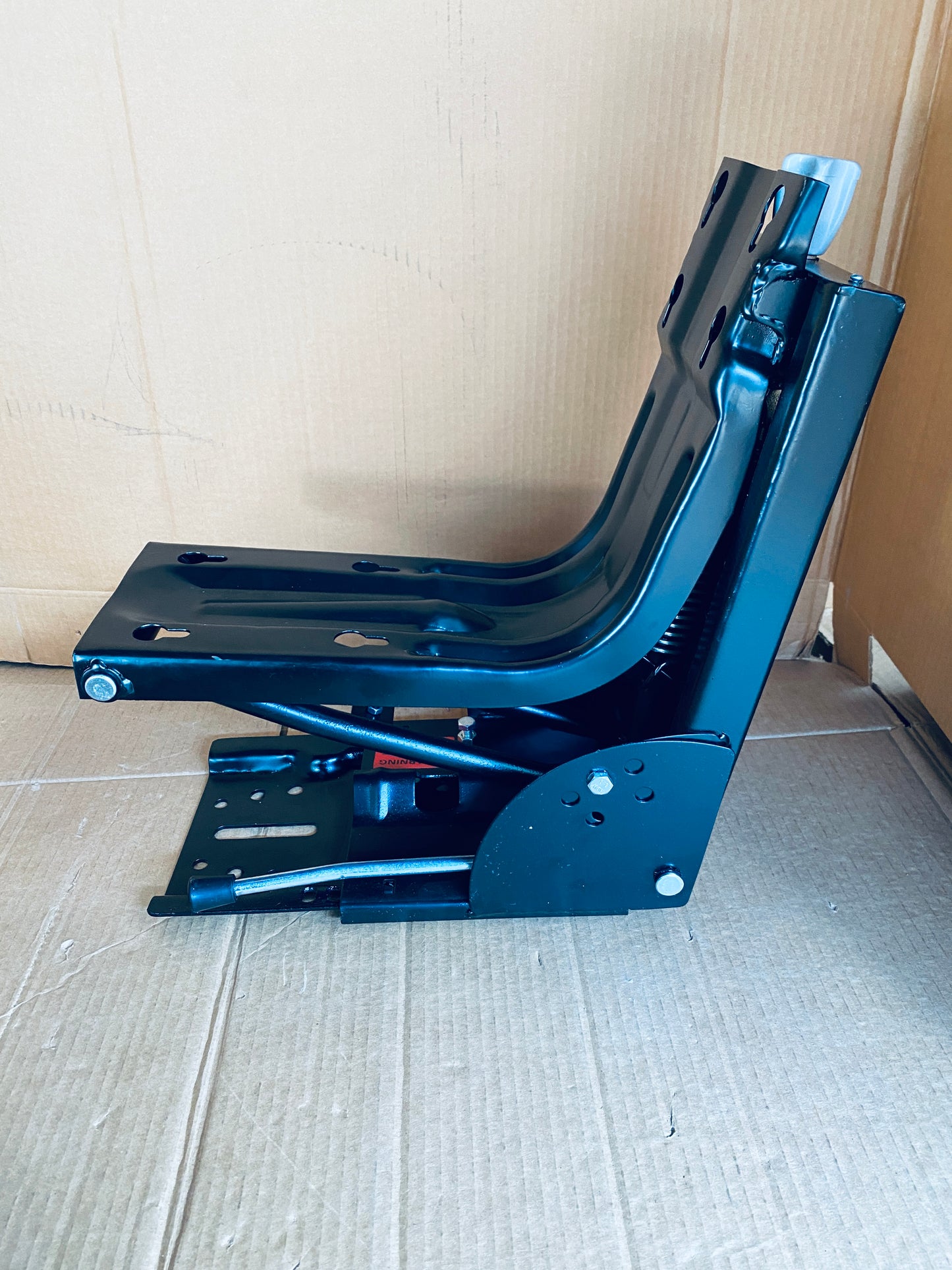 New Other VEVOR Universal Adjustable Forklift/Tractor Seat With Micro Switch, Black