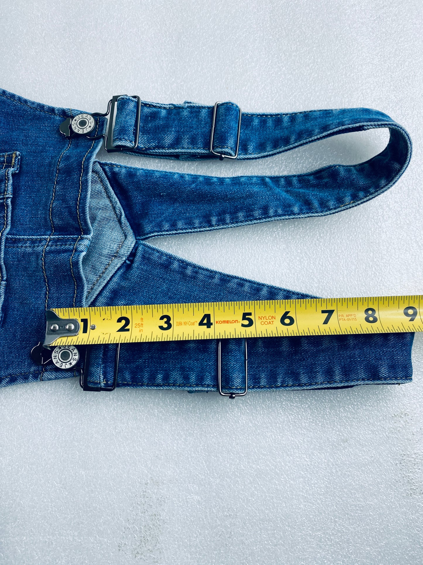 New Kidscool Space Size 16 Youth Overall Denim, Blue