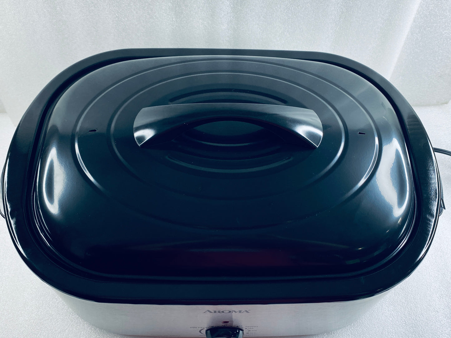 New Other AROMA 22Qt. Roaster Oven With Self Basting Lid, Stainless Steel