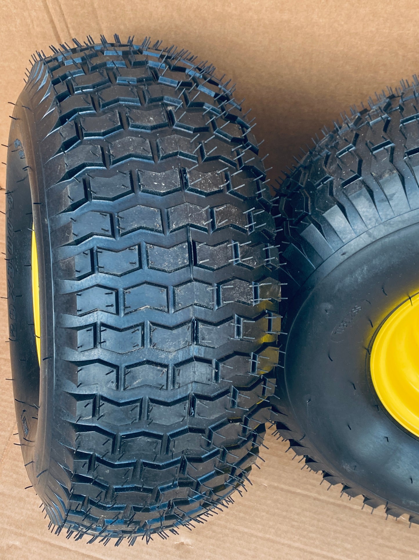 Set Of 2 - New Other YITAMOTOR 20x8.00-8 Lawn Mower 4 Ply Tubeless Tires