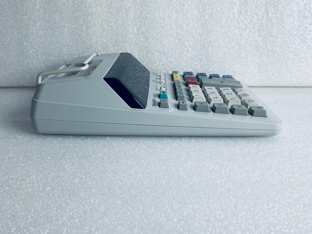 new Other - Sharp EL-1801V 12-Digit 2-Color Printing Calculator
