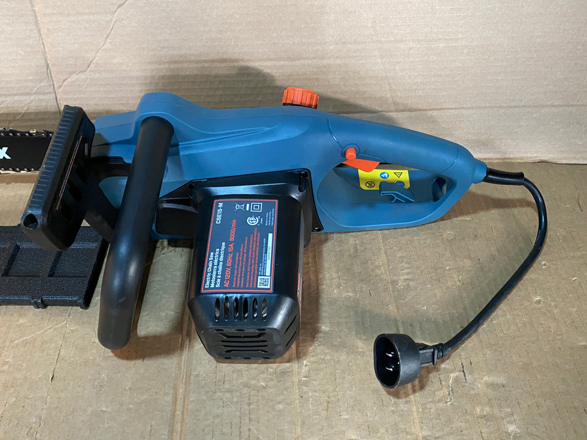 SENIX 18” Corded Electric Chainsaw With 15 Amp Motor