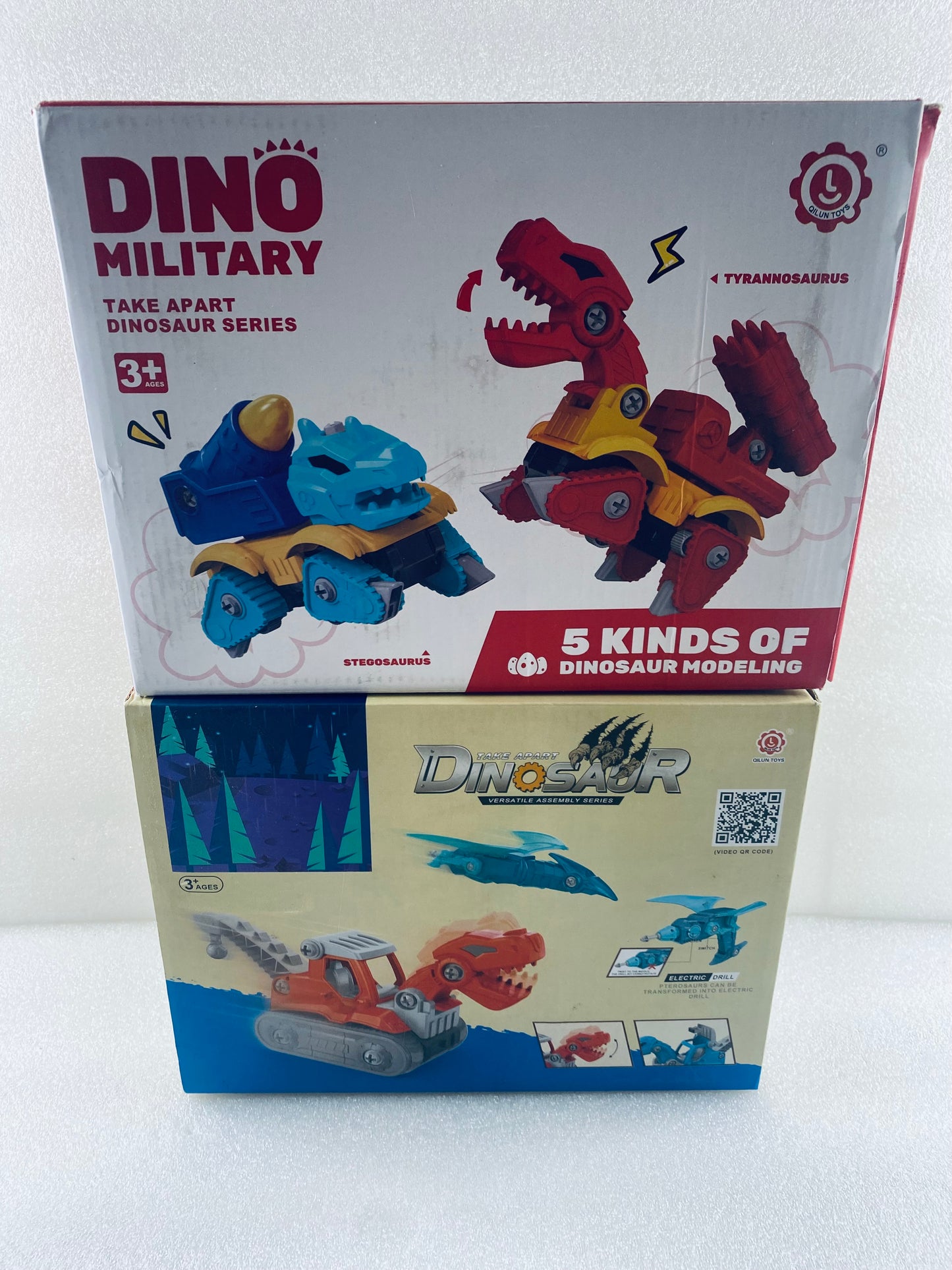 Lot Of 2 New Other Dinosaur Toy Building Take Apart Kits