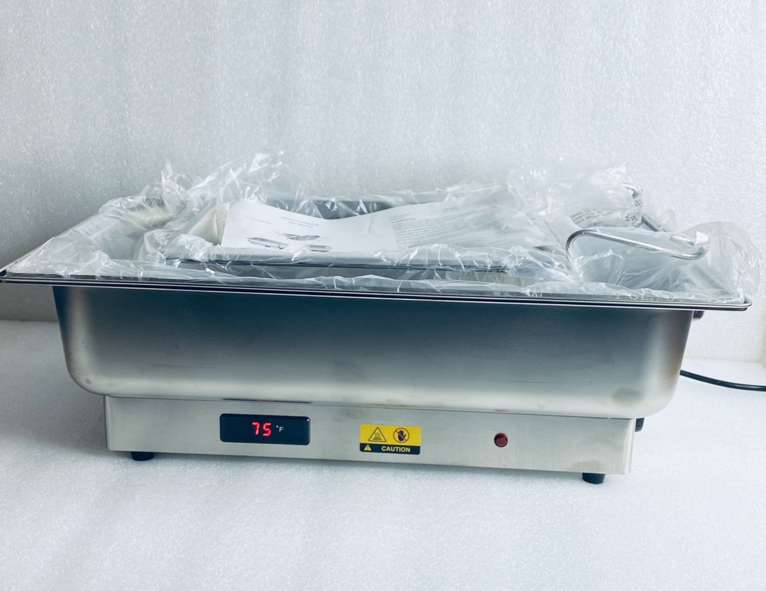 New Other Garvee 9QT (2 ×1/2 Pan) Electric Chafing Dish With Temperature Control