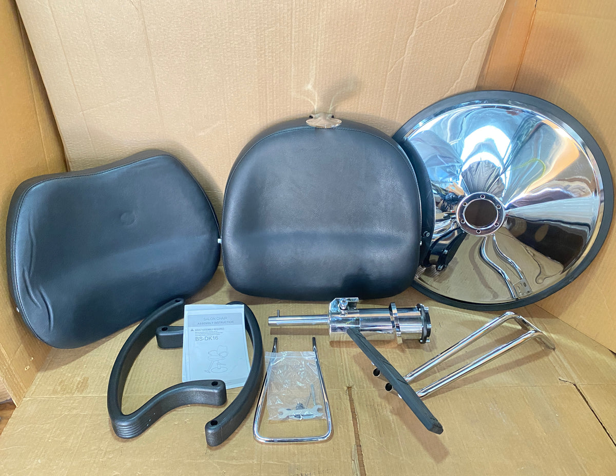 New Other PayLessHere Salon/Barber Chair With Heavy Duty Hydraulic Pump, Black