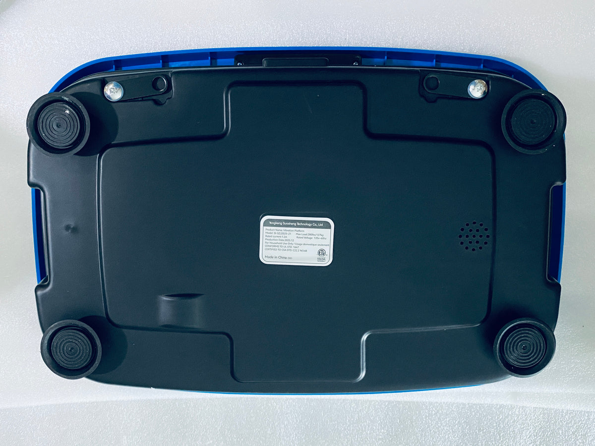 New Other OLIXIS Vibration Plate Full Body Exercise Machine With Remote, Blue