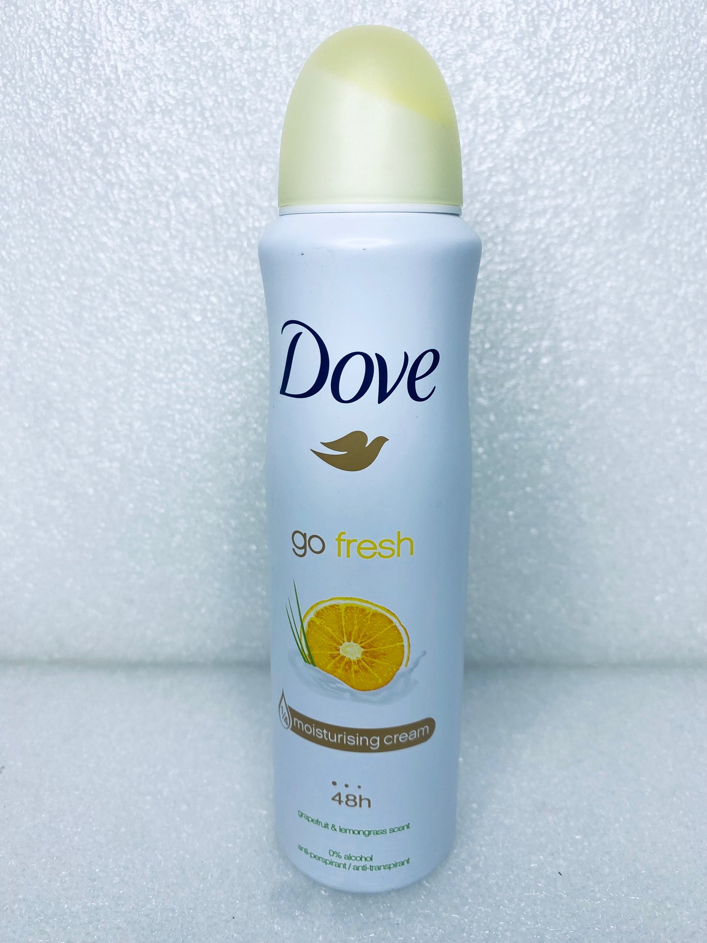 Lot Of 6 - New Dove Go Fresh Anti-Perspirant Spray, Grapefruit & Lemongrass Scent