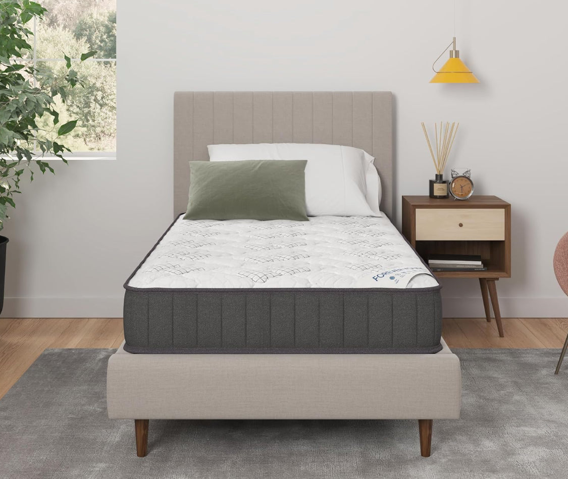 New Ottomanson 9" Firm Hybrid Twin Mattress, Breathable & Pressure Relief
