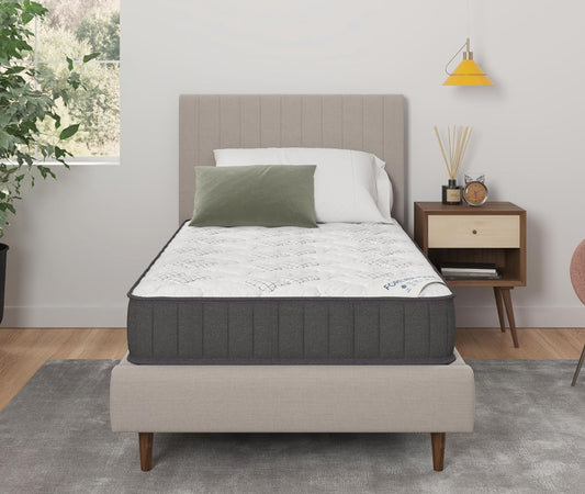 New Ottomanson 9" Firm Hybrid Twin Mattress, Breathable & Pressure Relief