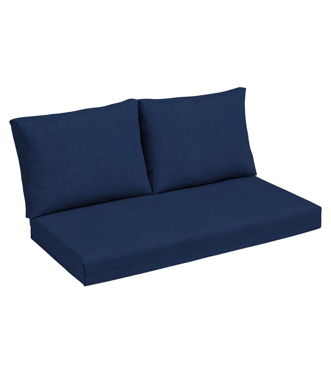 New Open Box Arden Outdoor 48”x24” Loveseat Cushion Set For Couch, Bench & Swing
