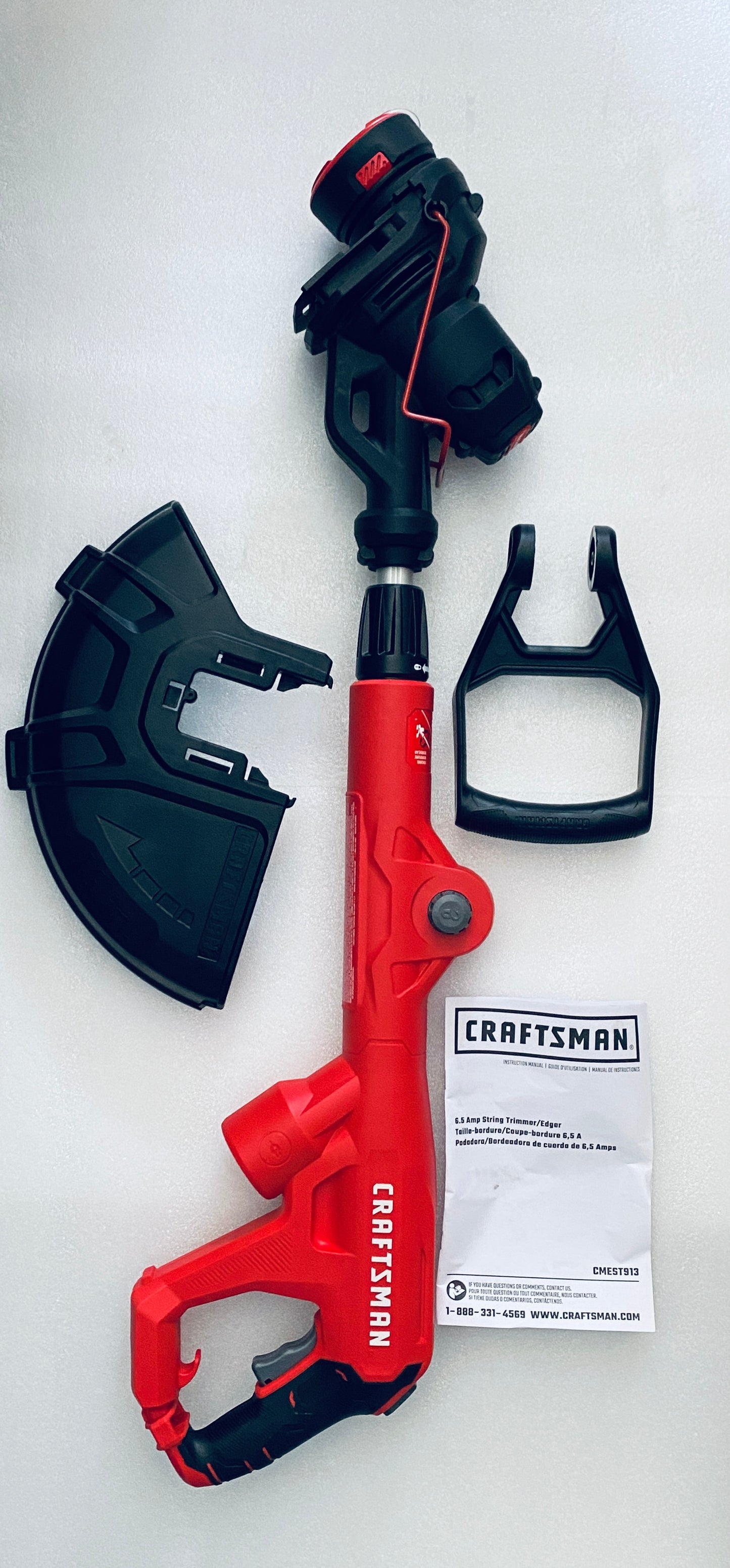 New Other CRAFTSMAN 14” 6.5 Amp String Trimmer/Edger With Feed Push Button
