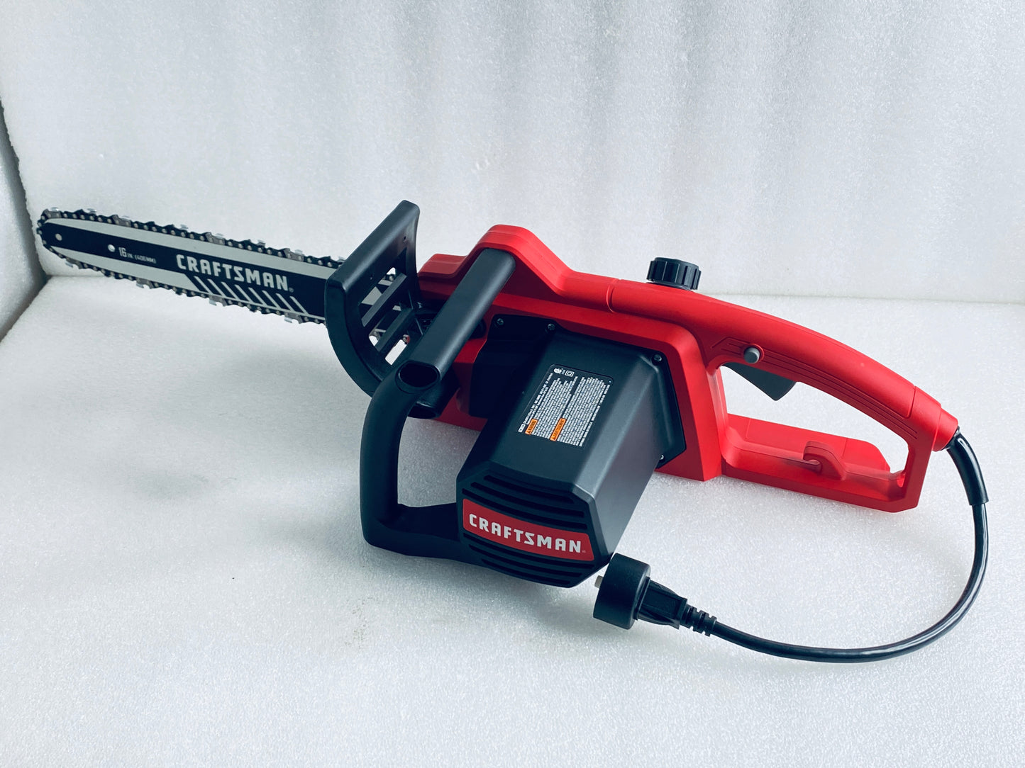 New Other CRAFTSMAN 16" 12 Amp Electric Corded Chainsaw, Red/Black
