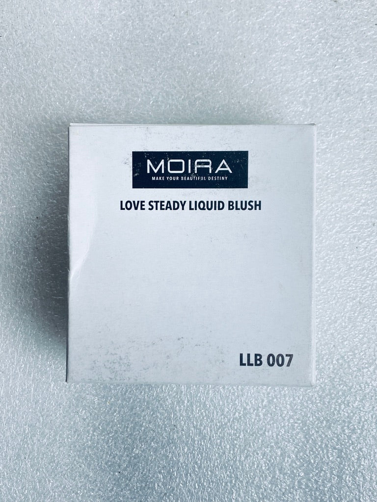 Lot Of 3-New Moira Love Steady Liquid Blush Radiant Finish 07 Trust 0.17 oz Each