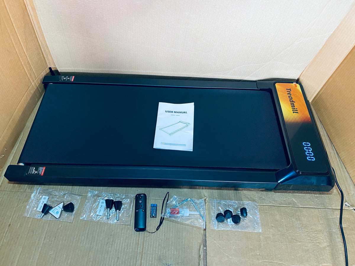 New Open Box GKYET Walking Treadmill Pad W/ 8% Incline, 2.5HP & 265lb. Capacity