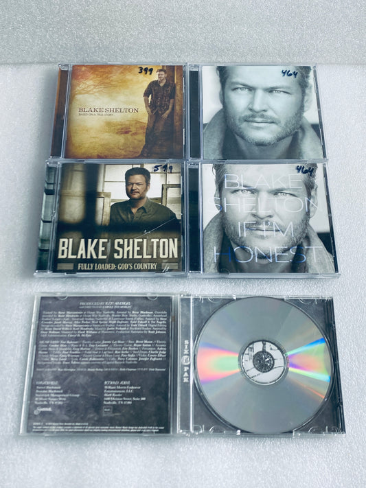 lot Of 5 - Blake Shelton Music CDs
