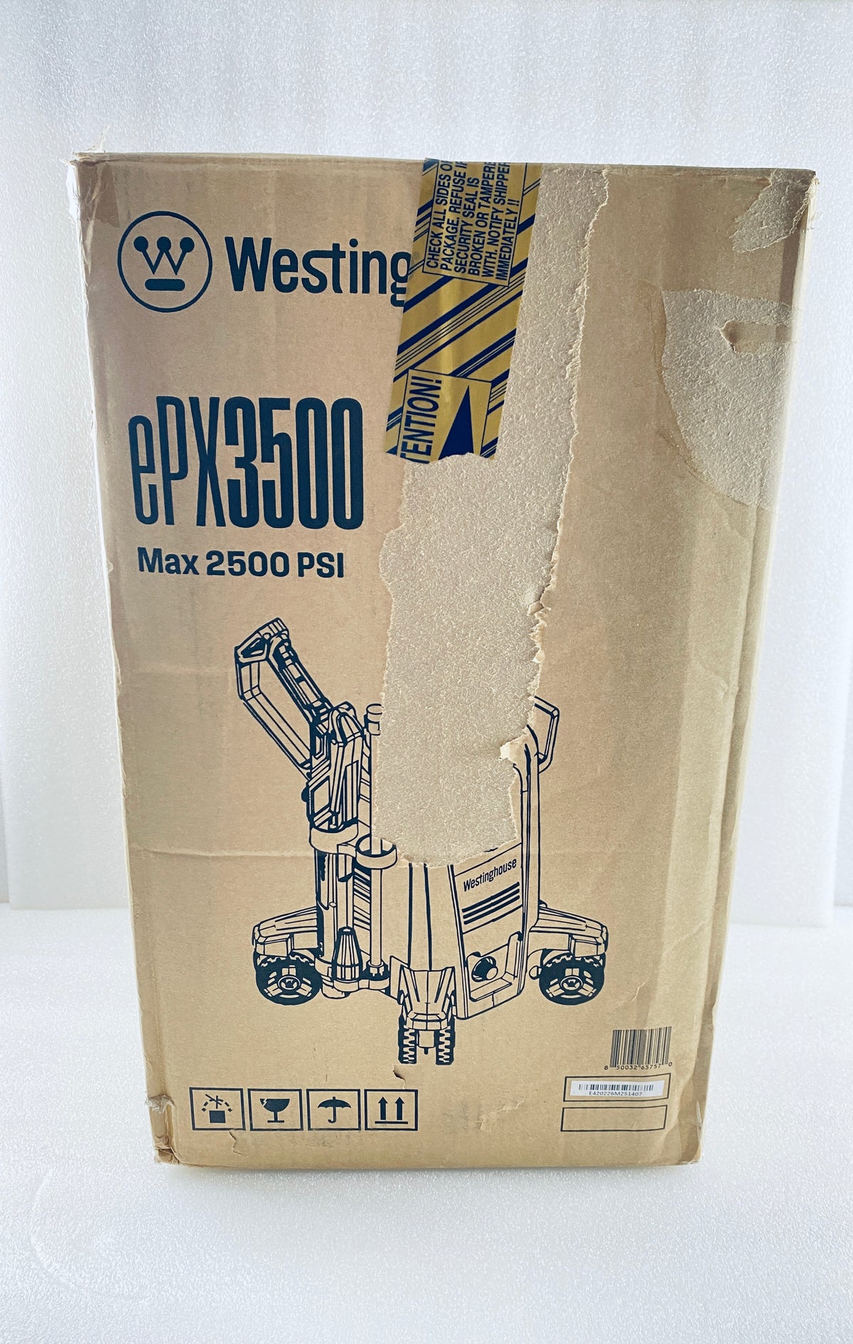 Like New Westinghouse 2500PSI Max&1.76GPM Max Electric Pressure Washer W/ Wheels