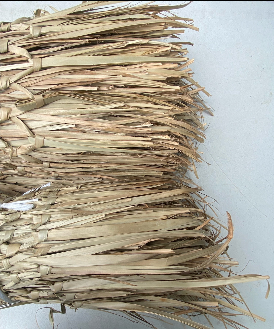 Set Of 2-New Open Box Forever Bamboo Eco-Friendly Mexican Thatch Rolls, 35” × 8’