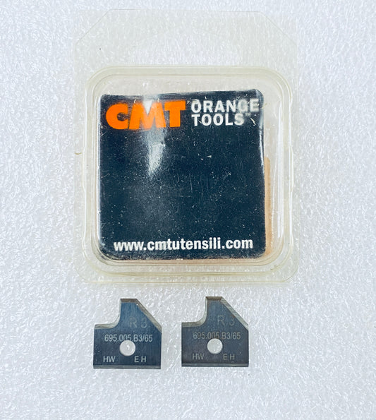 New Other CMT Profiled Knives For Chamfer (Bottom) 20x20,5x2 694.005.B3 R=3 45°