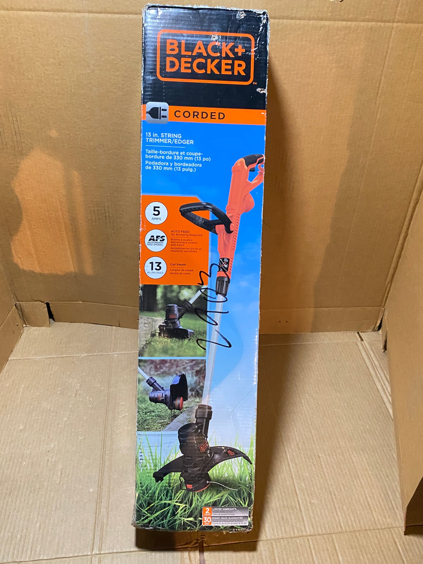 New Other BLACK+DECKER String Trimmer / Edger, 13-Inch, 5-Amp
