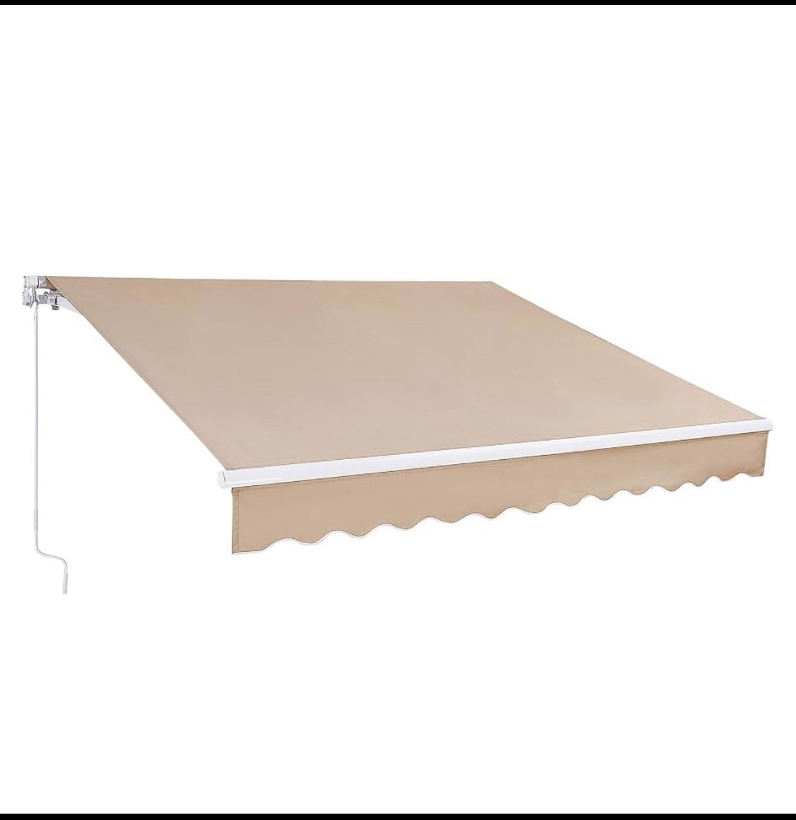 New Other VEVOR Manual Retractable 8 x 7 ft Awning/Sun Shade With Crank Handle