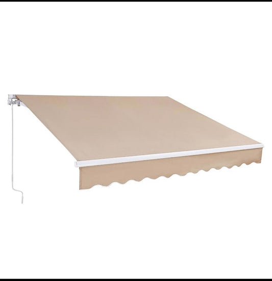 New Other VEVOR Manual Retractable 8 x 7 ft Awning/Sun Shade With Crank Handle