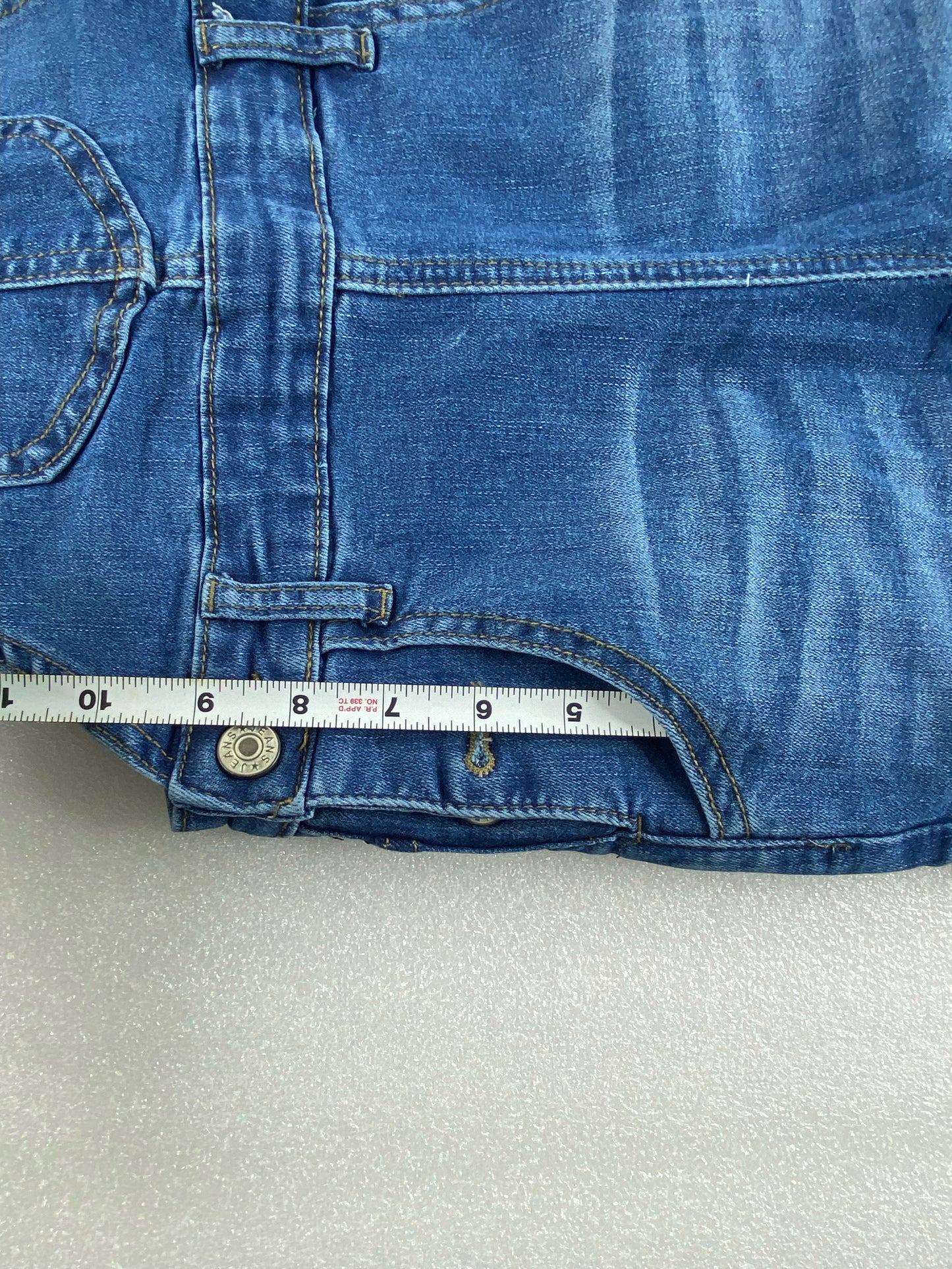 New Kidscool Space Size 8 Overall Denim, Deep Blue