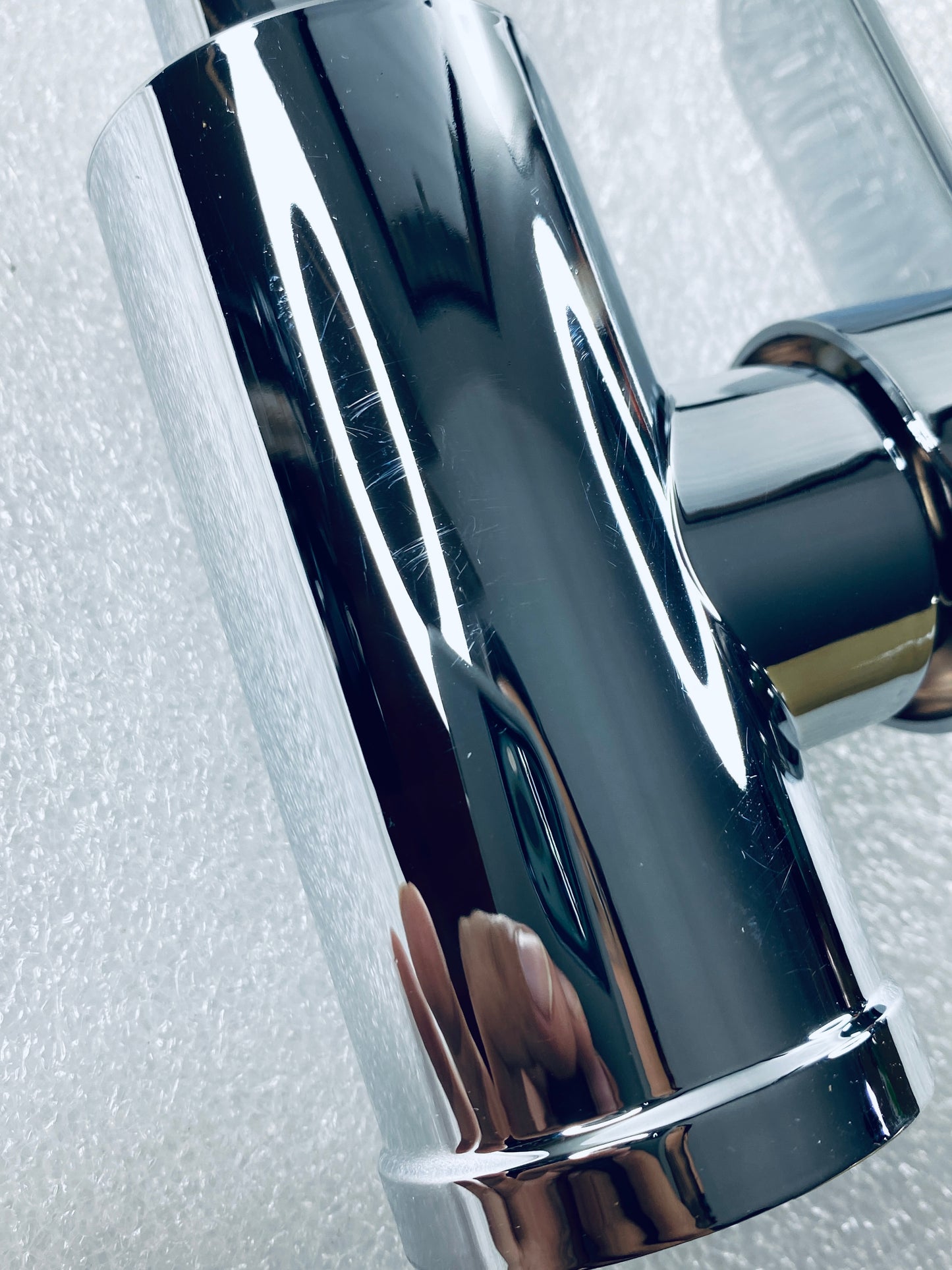 New Other Flexible Kitchen Faucet With Single Handle Lever, Chrome/Black