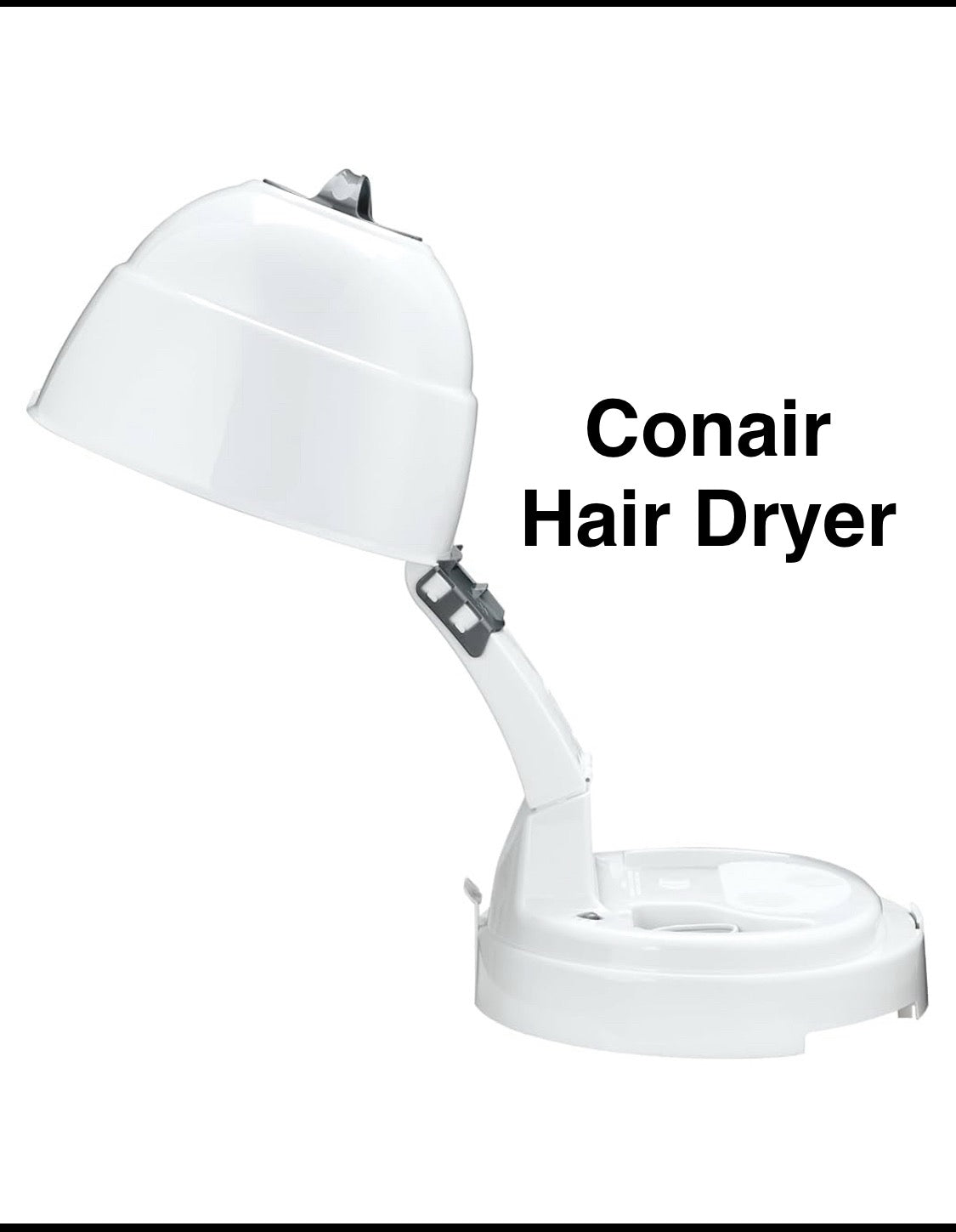 New Other Conair Adjustable Height Bonnet Hair Dryer With Carrying Handle, 1875W