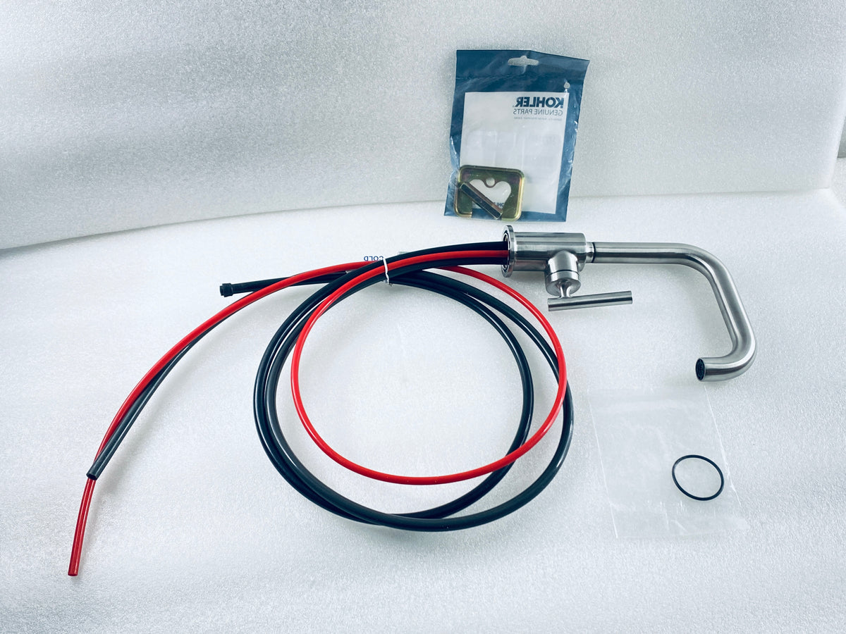 New Other Kohler Purist Single Handle Beverage Faucet, Vibrant Stainless Steel
