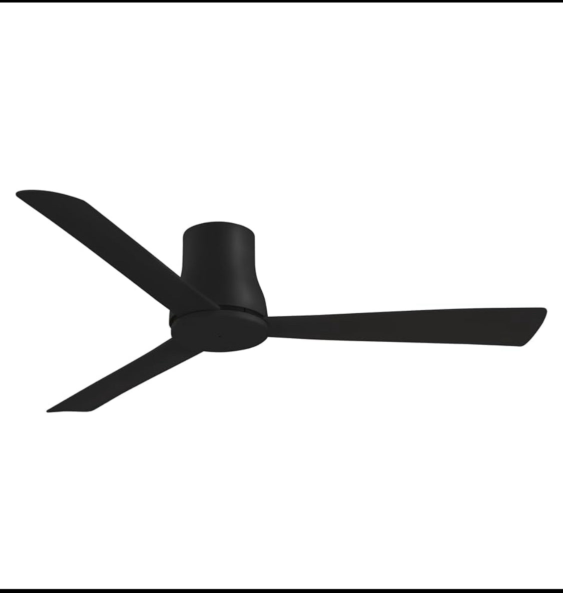 New Open Box Minka Aire Simple Flush 52" Outdoor Hugger Ceiling Fan W/ Remote