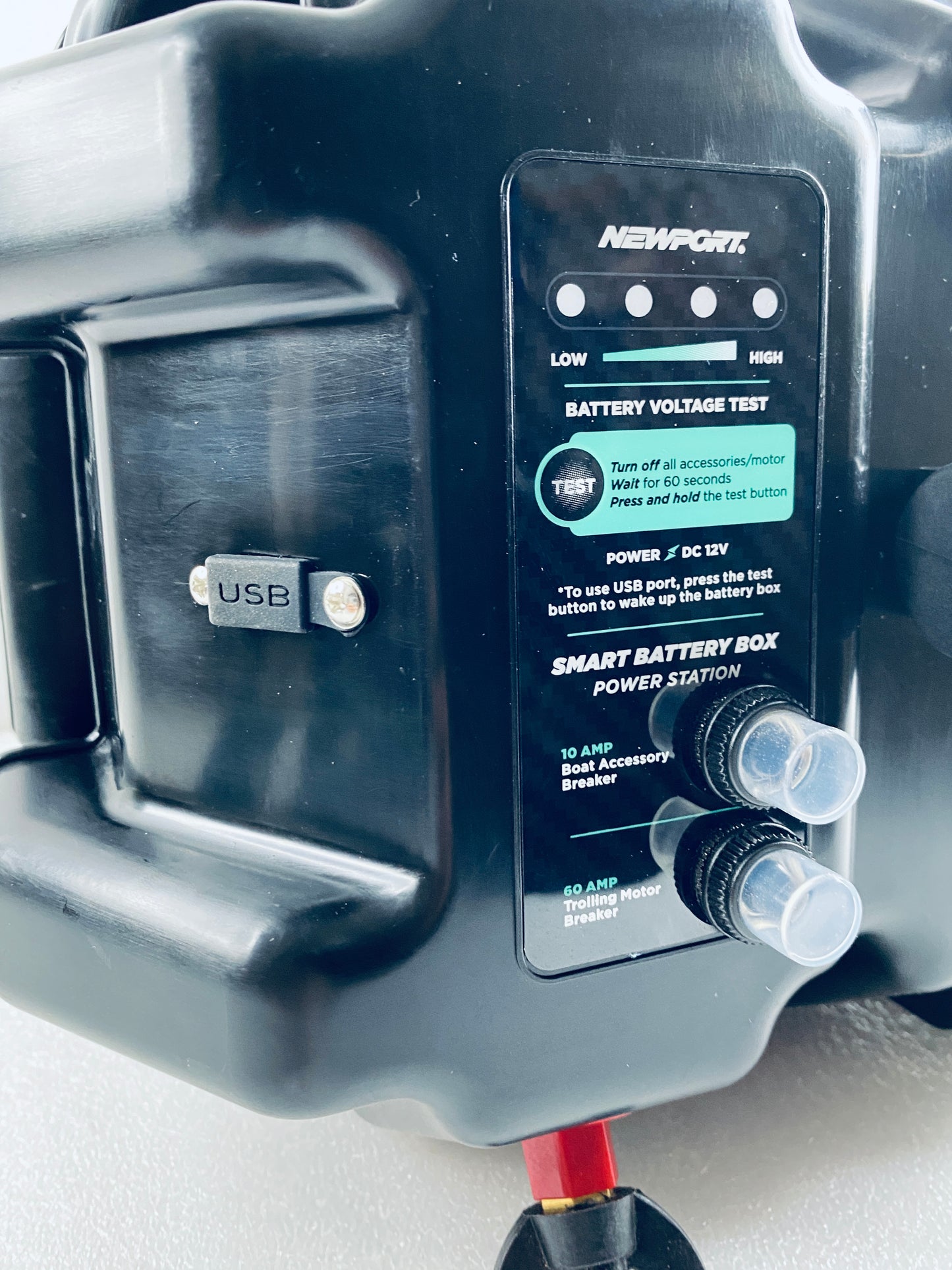New Other Newport Smart Battery Box Power Station With USB & DC Ports, Black