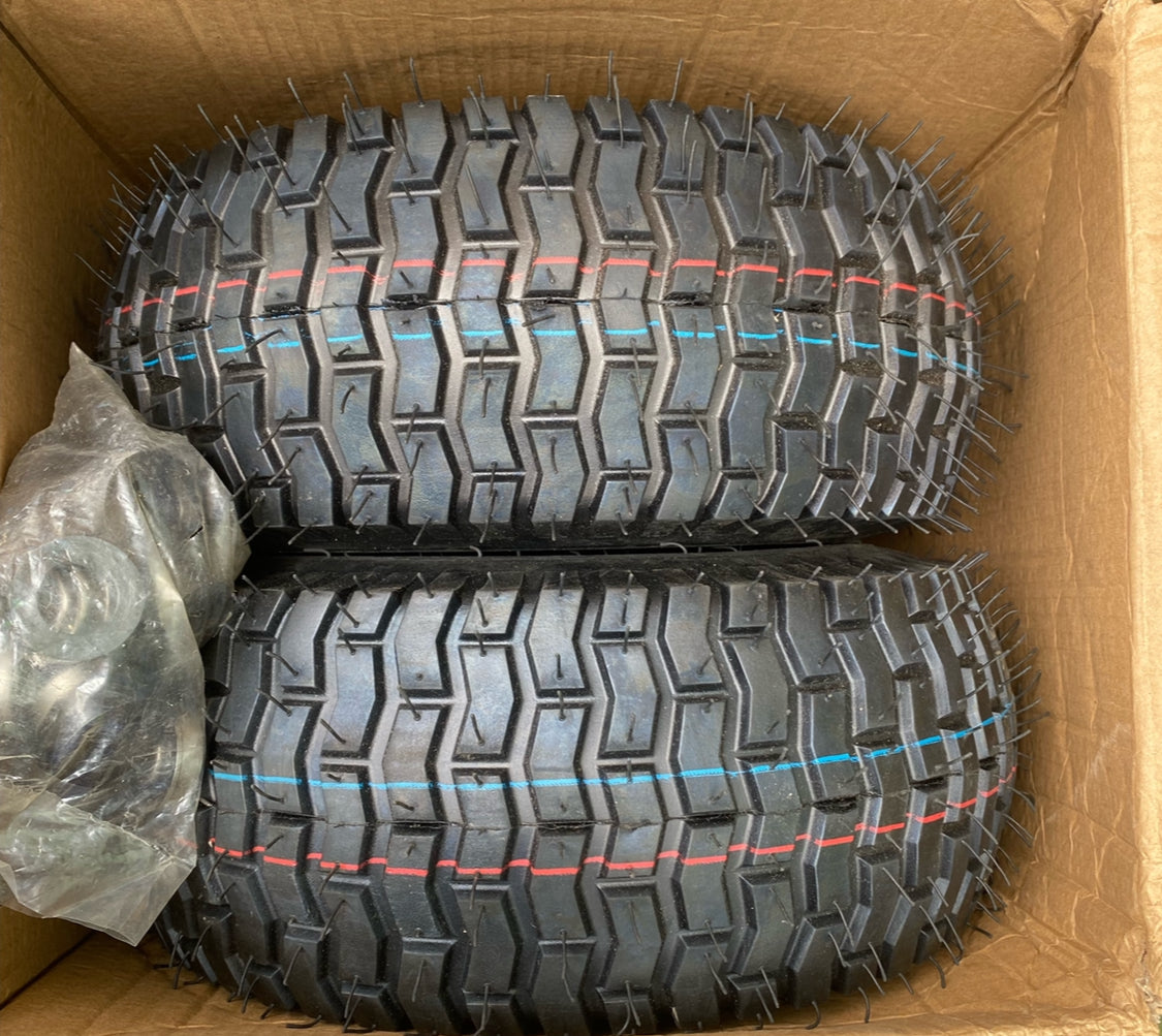 Set Of 2–New Other Wiltire 15x6.00-6 Tire & Wheel Riding Lawn Mower Front Tires