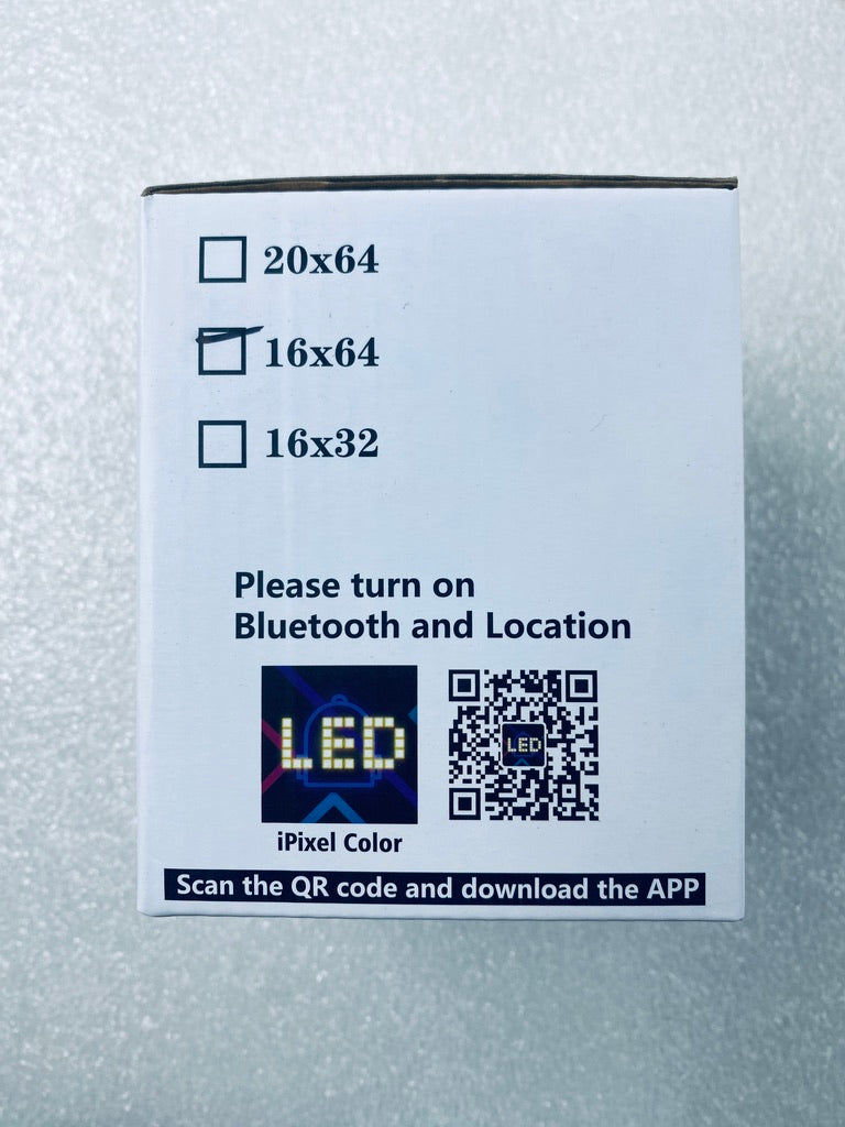New Flexible LED RGB App Control Screen Matrix Panel, 16x64