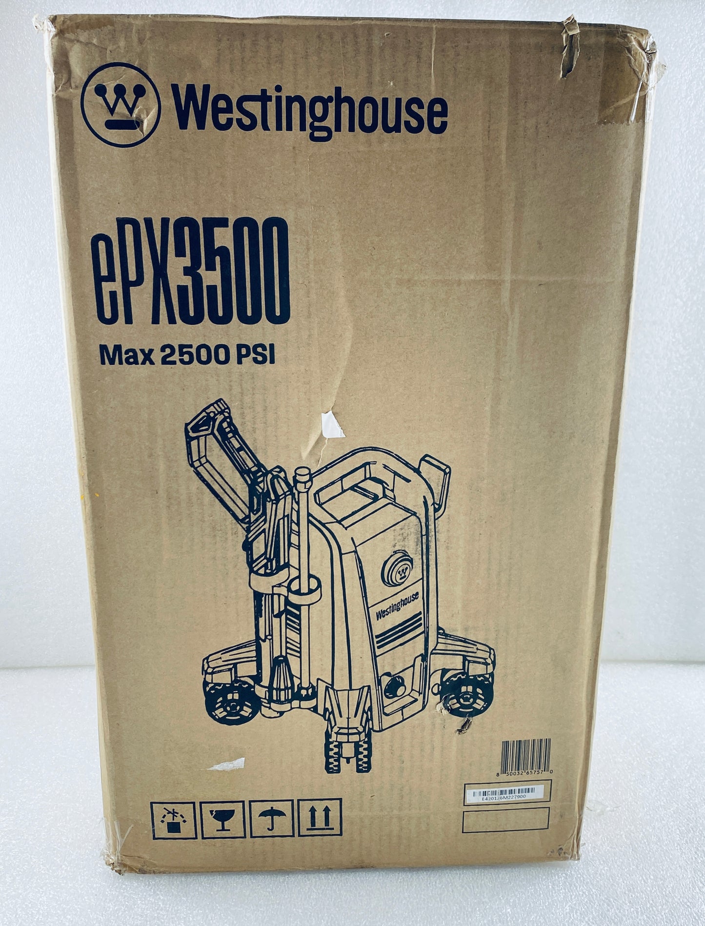 Westinghouse 2500PSI Max & 1.76GPM Max Electric Pressure Washer W/ Wheels