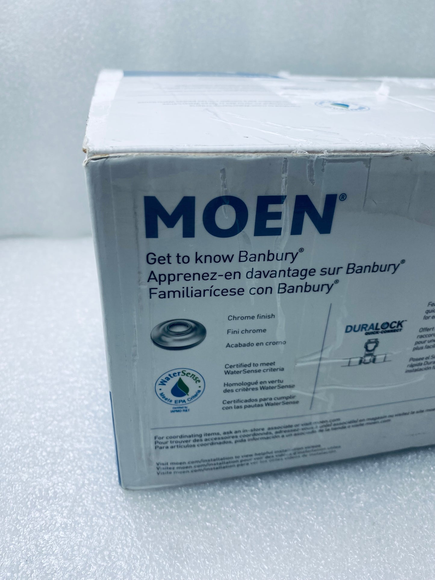 New Other Moen Banbury Two-Handle Widespread Bathroom Sink Faucet, Chrome