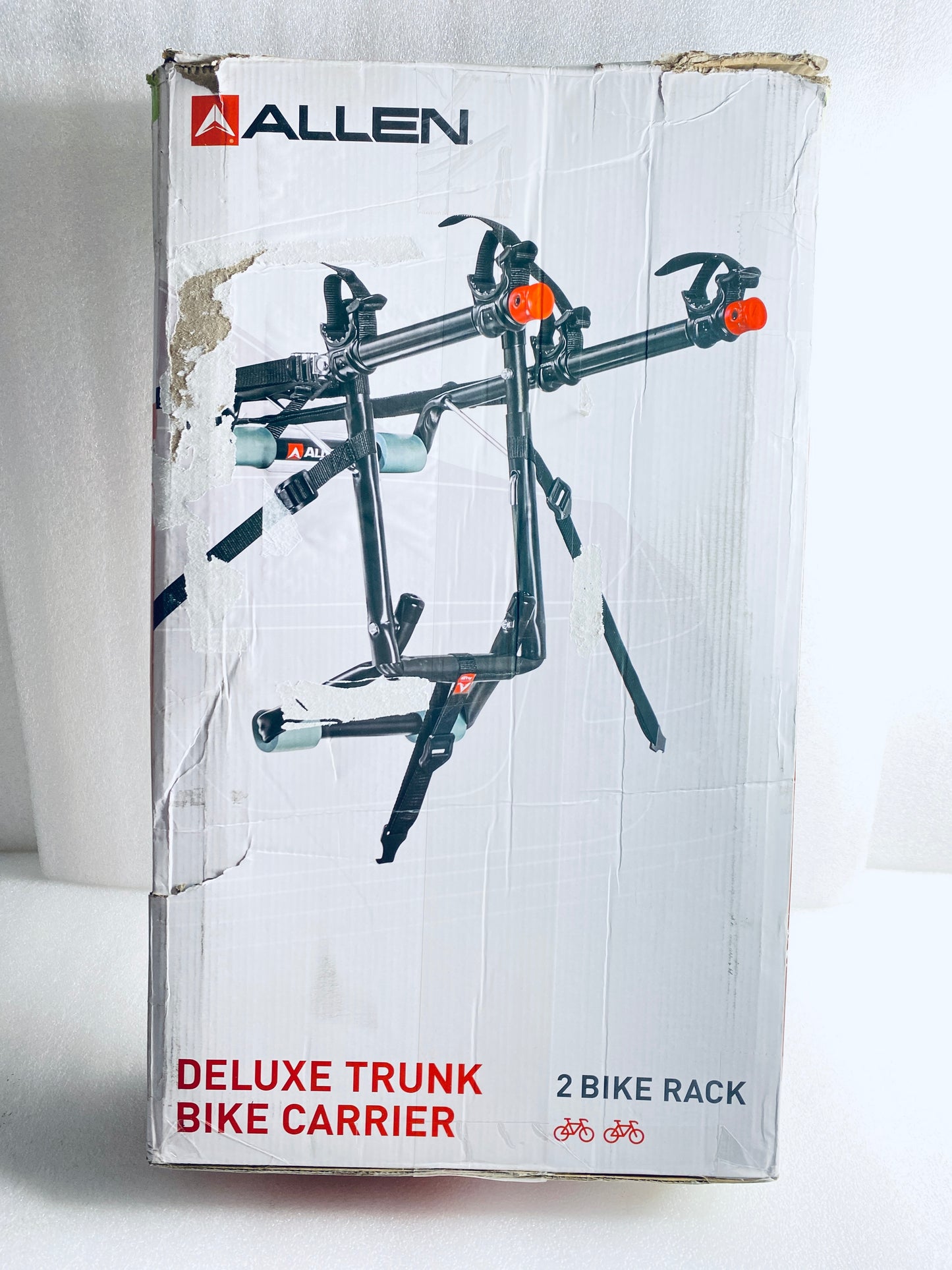 New Other Allen Sports 2-Bike Rack Deluxe Trunk Mount Bike Carrier, Black