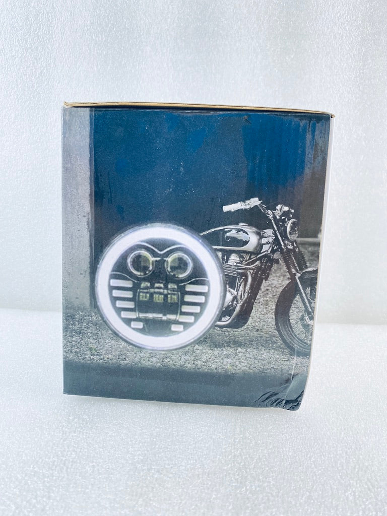 New Other APEBAZY 5.75” Universal 6000 Lumens Motorcycle LED Round Headlight