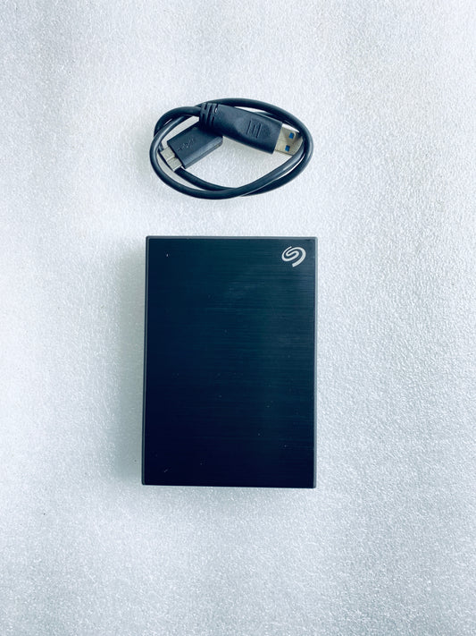 Seagate One Touch 5TB USB Black External Hard Drive, 3BEAPC-500 - (READ)