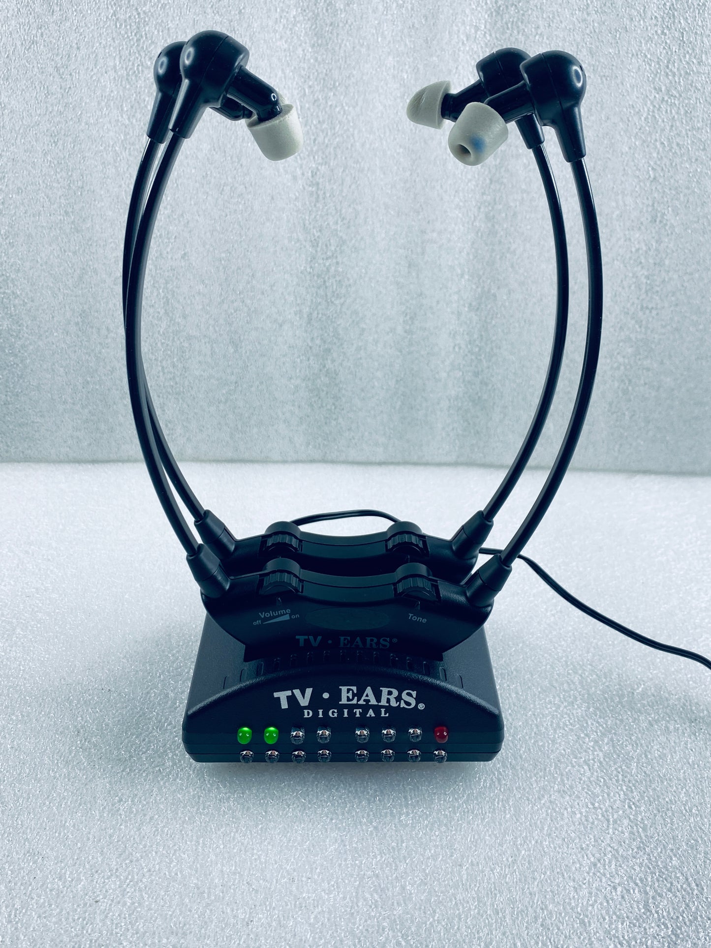 TV EARS 5.0 Dual Digital Wireless Headset System & RF Transmitter, Black