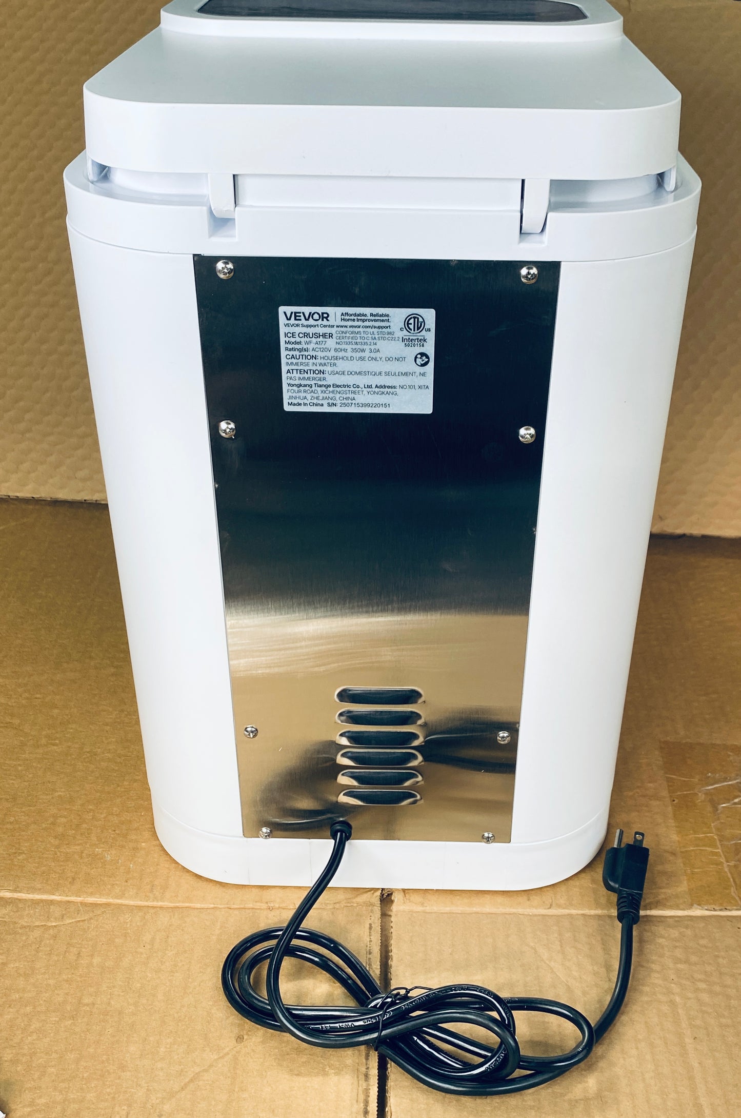 New Other VEVOR  Ice Shaver/Crusher 220lbs Per Hour Electric Snow Cone Maker