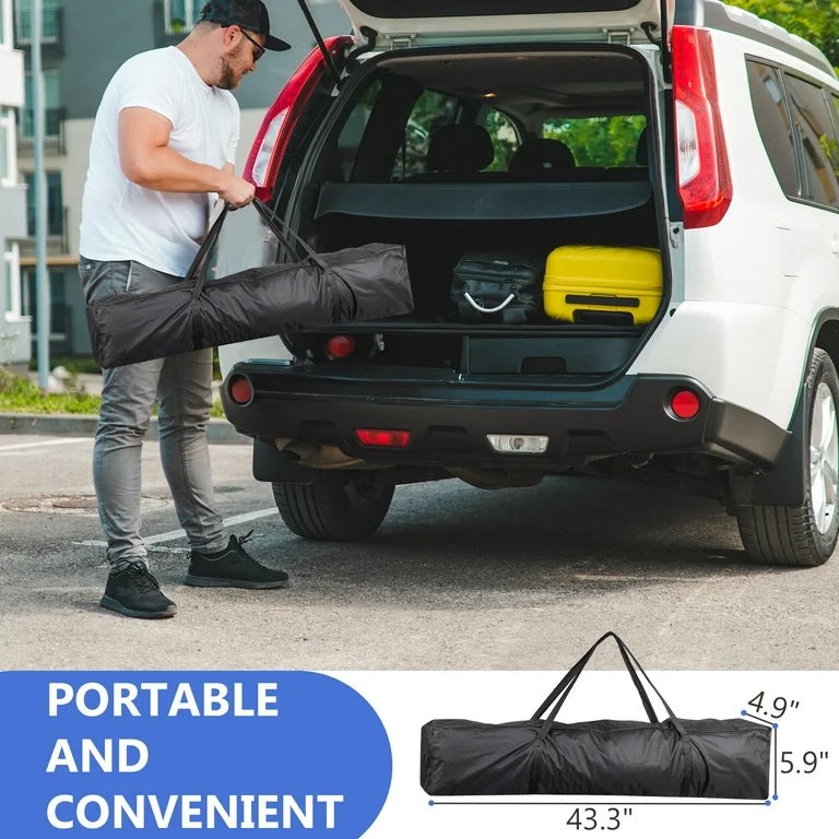 New Other TryGoal 6.5x6.5 ft 4-Sided Waterproof Portable Party Tent/Canopy, Gray