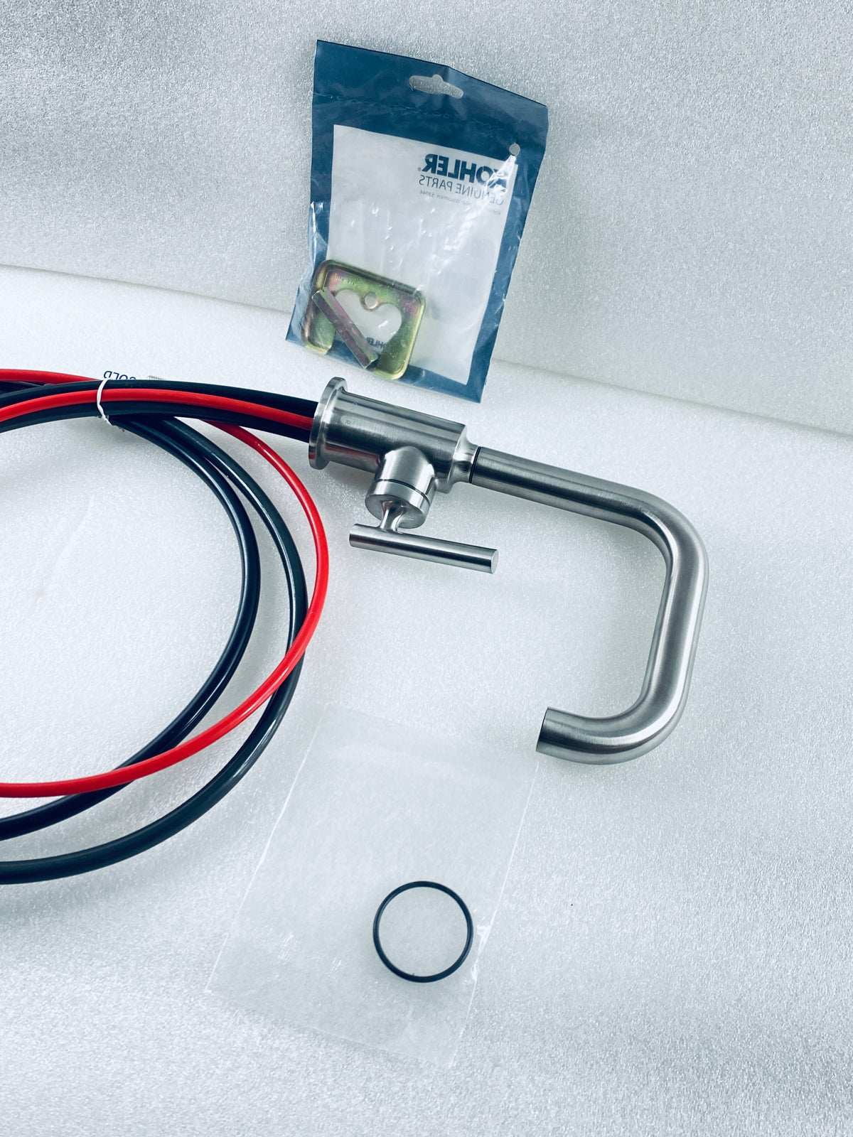 New Other Kohler Purist Single Handle Beverage Faucet, Vibrant Stainless Steel
