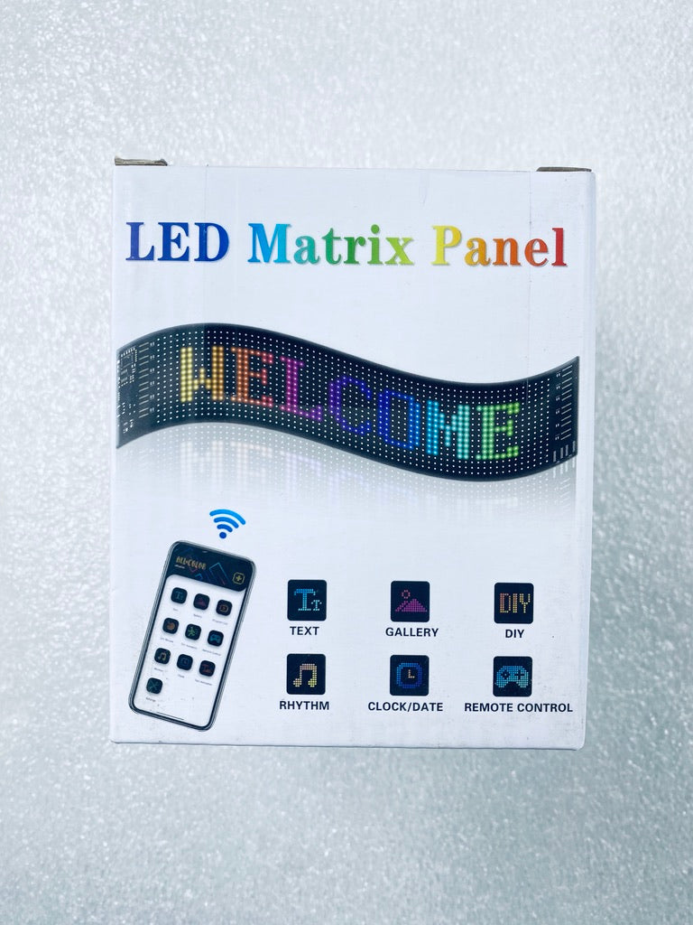 New Flexible LED RGB App Control Screen Matrix Panel, 16x64
