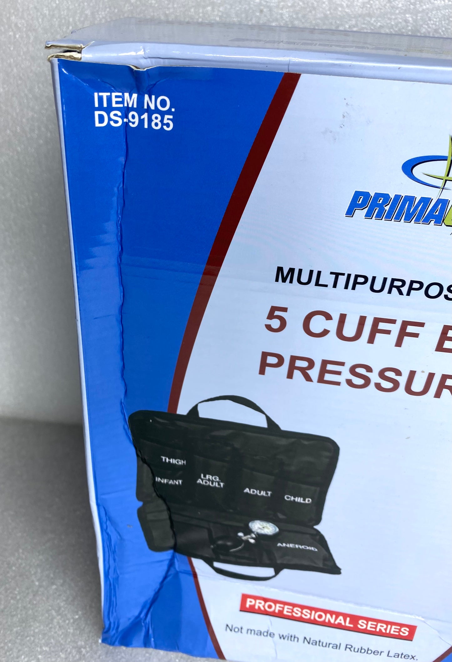 new Other - Prima Care Multipurpose 5 Cuff Blood Pressure Kit, Black