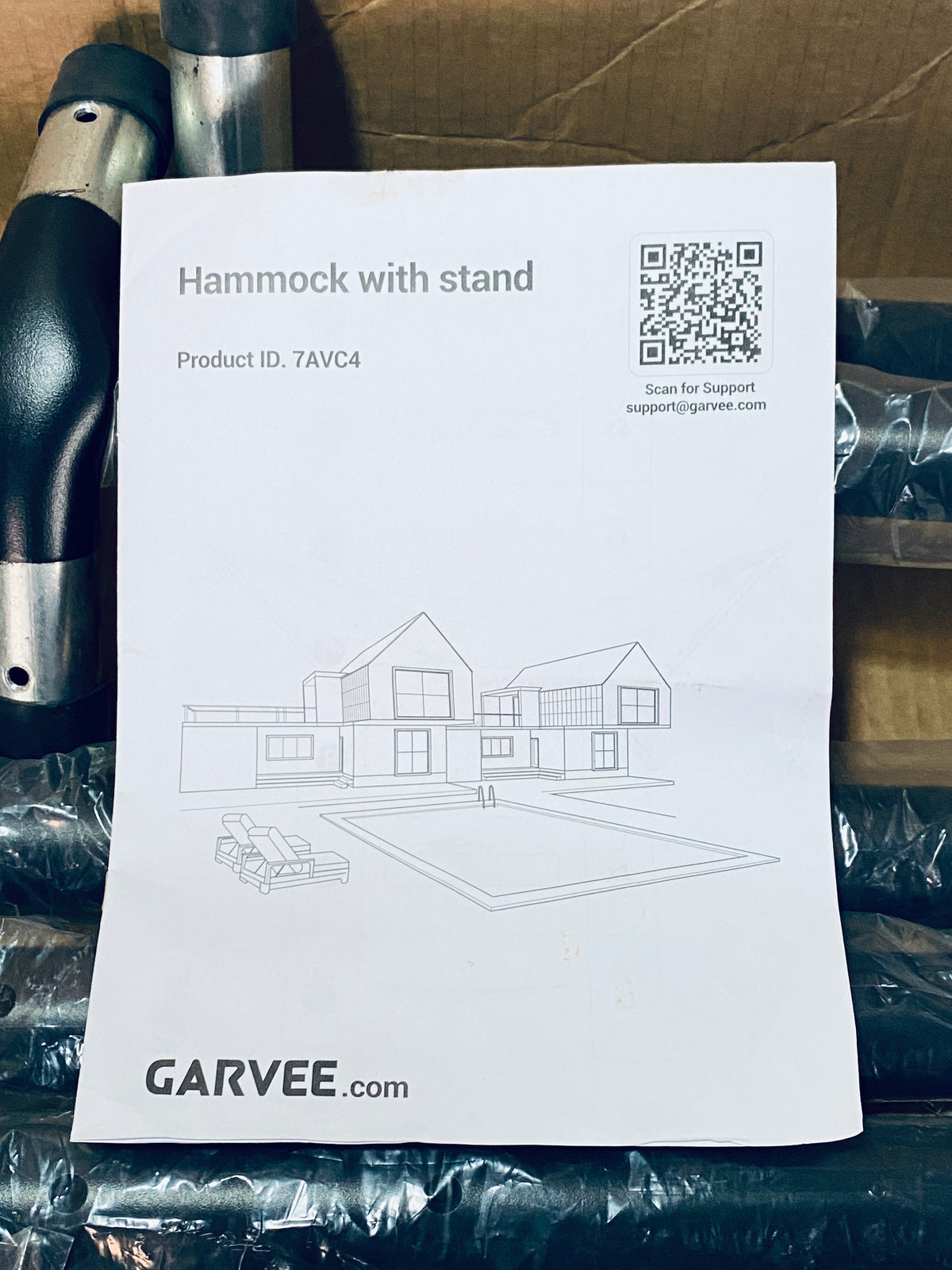 New Other Garvee 2-Person Portable Hammock With Space-Saving Steel Stand