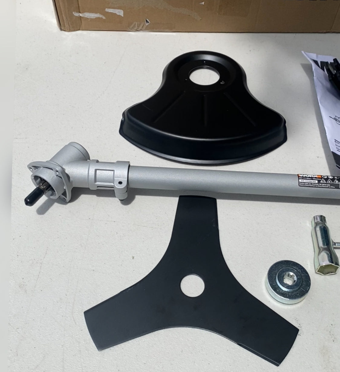 New Other WORX Nitro Driveshare 10" Brush Cutter Attachment, WA0221