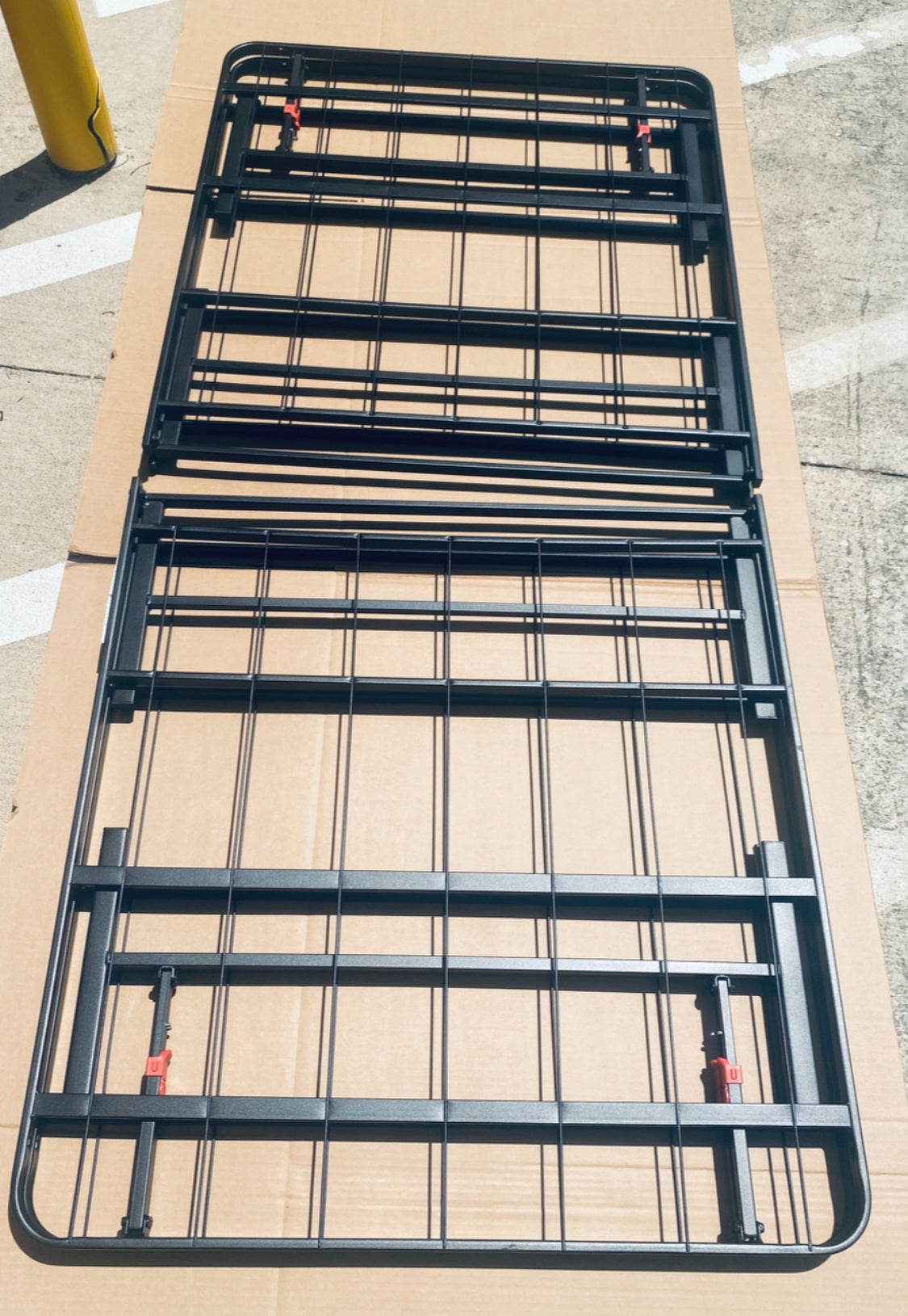 New Other Amazon Basics King Size 14” Foldable Metal Platform Bed Frame, Black