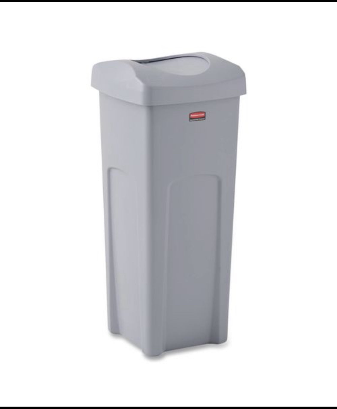 New Other Rubbermaid Commercial 23Gal Universal Plastic Trash Can W/ Swing Lid